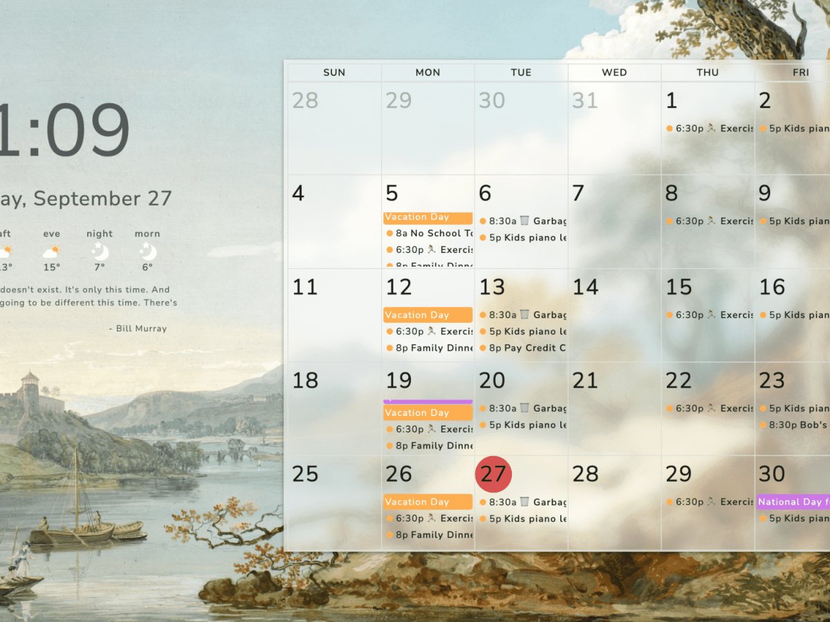 Why Digital Wall Calendars are Better than Bulletin Boards